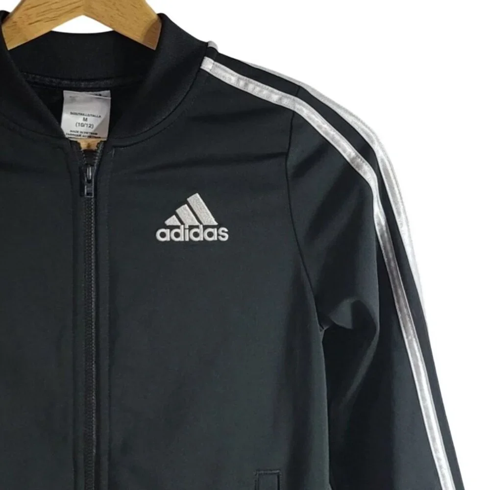adidas black white